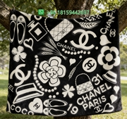 Chanel Throw Blankets